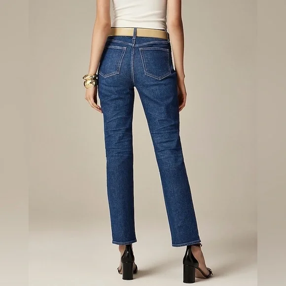 J.Crew High-rise straight jean in 1996 semi-stretch NWT SZ 31 $148 retail - Picture 3 of 9